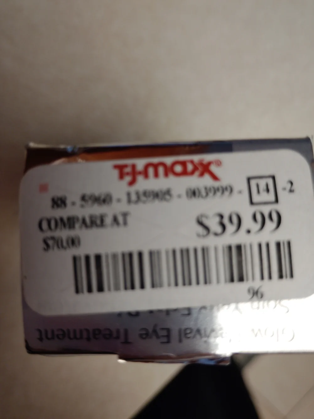T.J.Maxx Shiseido Bio-Performance Eye Treatment - Silver